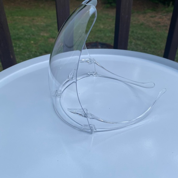 **NWOT**Clear Plastic Face Shield - Picture 8 of 9